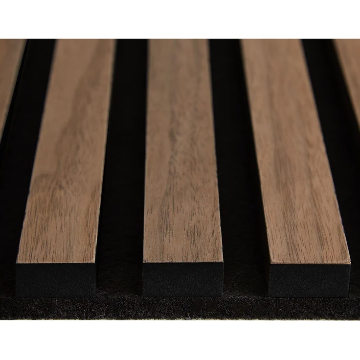 Akustikpaneel 60 x 60 cm 1 Stück Akustikpaneele Holz Braun Paneele Wandpaneele Deckenpaneele 3D Wandpaneel Wandverkleidung Dekorpaneel – Bild 8