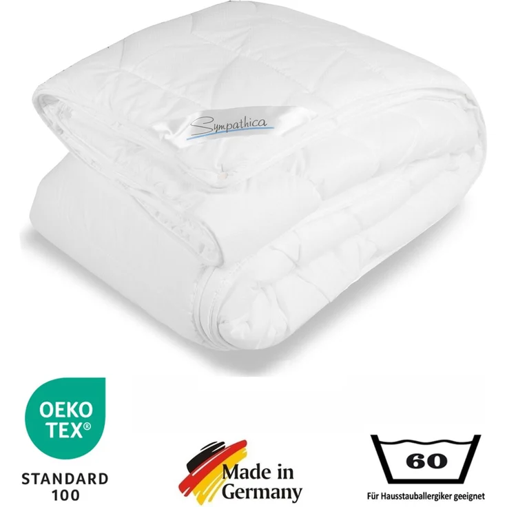 Extra warme 4 Jahreszeiten Bettdecke Sommerbett Winterbett 135x200 Sym – Bild 2