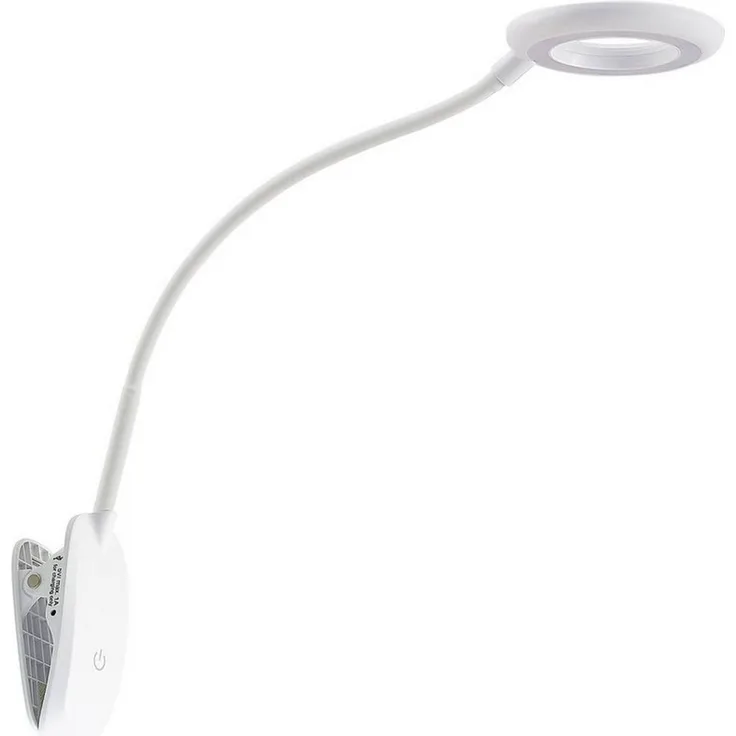 Prios Klemmleuchte Harumi, Enthalten, 1 x 4 W LED, universalweiß