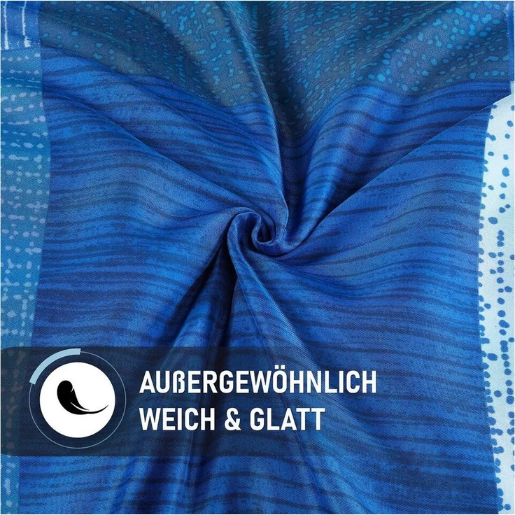 Malika Bettwäsche 155x220 + 80x80 cm atmungsaktiver Bettbezug, moderne Designs, Mikrofaser, 2 teilig, Für Allergiker geeignet, pflegeleicht, angenehm weicher Stoff – Bild 2