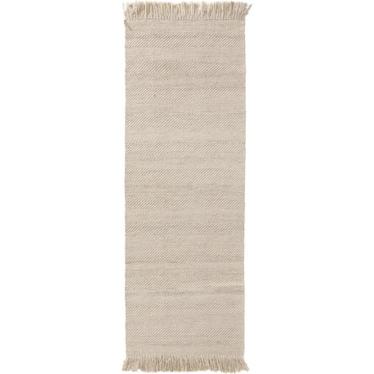 benuta Wollteppich Lars, rechteckig, Höhe: 5 mm, Kunstfaser, Berber, Ethno-Style, Wohnzimmer – Bild 1