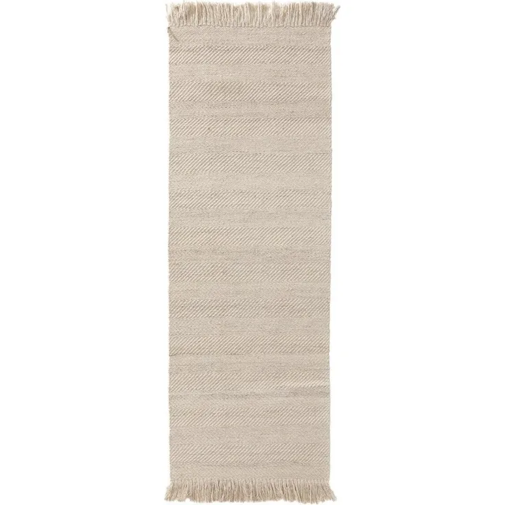 benuta Wollteppich Lars, rechteckig, Höhe: 5 mm, Kunstfaser, Berber, Ethno-Style, Wohnzimmer