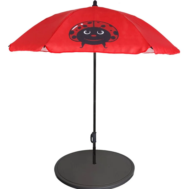 4tlg Kinder Campingmöbel Set Outdoor Campingstuhl Tisch Sonnenschirm – Bild 3