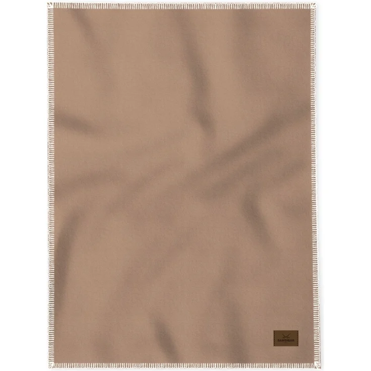 Wohndecke SANSIBAR BL 150x200 cm braun Decke Kuscheldecke Sofadecke Couchdecke Plate