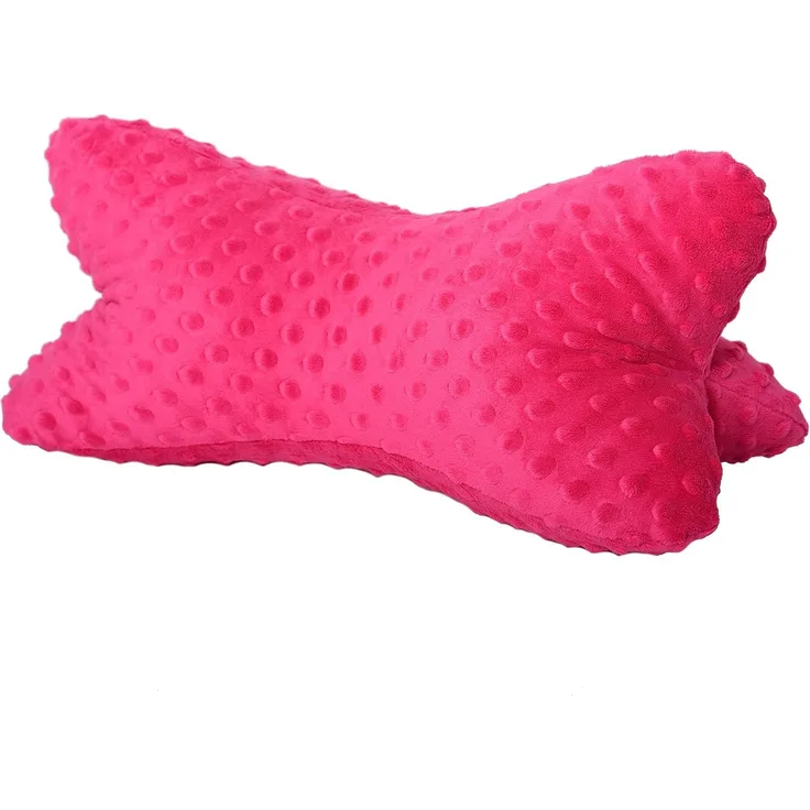 Dr. Berger Leseknochen Minky Fuchsiapink 40 x 18 cm