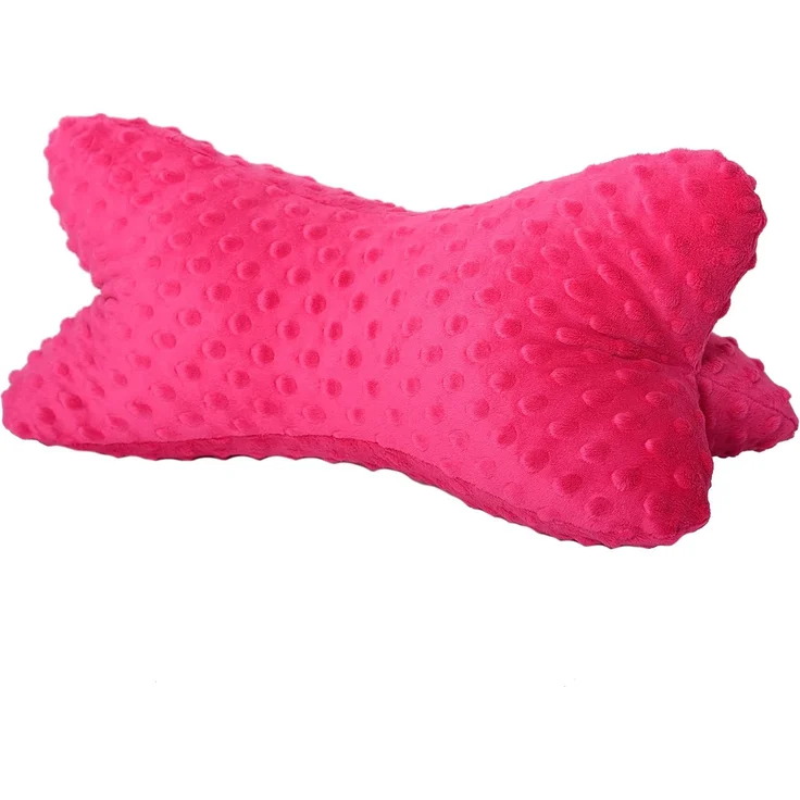 Dr. Berger Leseknochen Minky Fuchsiapink 40 x 18 cm