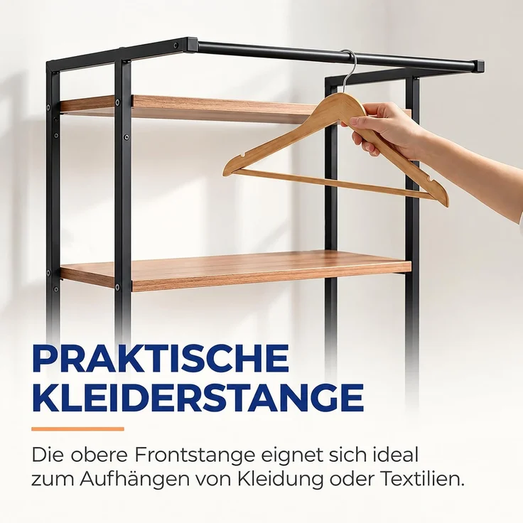 Relaxdays Waschmaschinenregal 3 Ablagen – Bild 8