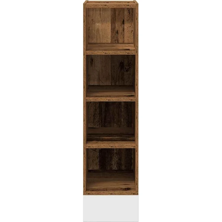 vidaXL Unterschrank Altholz-Optik 20x44,5x81,5 cm Holzwerkstoff 854191 – Bild 3