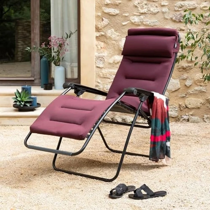 Lafuma RSX CLIP Air Comfort® Relaxliege Bordeaux Sonnenliege LFM2058.3186 – Bild 2