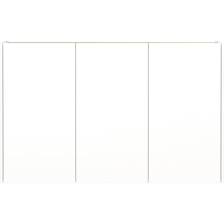 Germania Schuhschrank 1346-513 GW-Libbiano, in Weiß/Navarra-Eiche-Nb, mit geringer Tiefe, 138 x 87 x 25 cm (BxHxT) – Bild 2