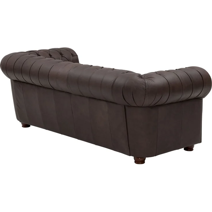 Sofagarnitur 3-2-1 Kath Echtleder (Antikoptik) braun – Bild 6