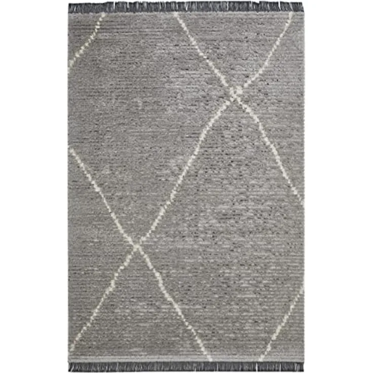 LUXOR Living Teppich Ovada hellgrau, 80 x 150 cm