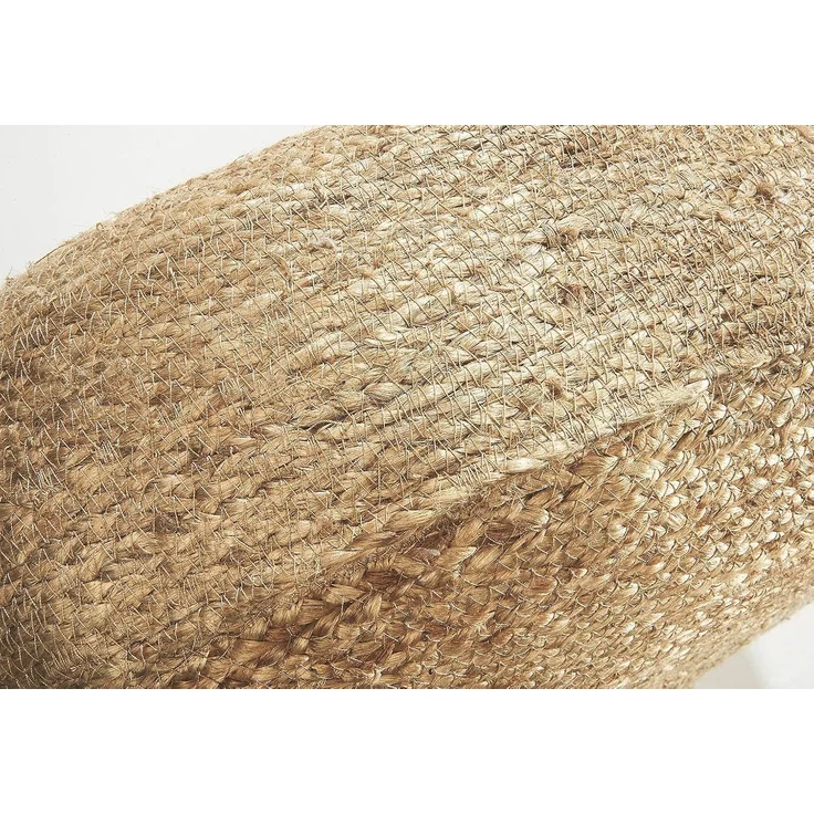 Kobolo Sitzwürfel Sitzpouf SOUL aus Jute mit Baumwollfüllung (1 Stück, Nachhaltig) – Bild 4