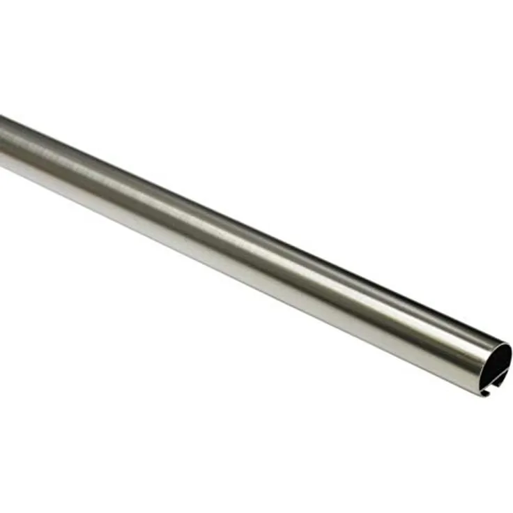 Gardinia Gardinenstange Innenlauf Windsor Ø 25 mm edelstahl-optik 160 cm