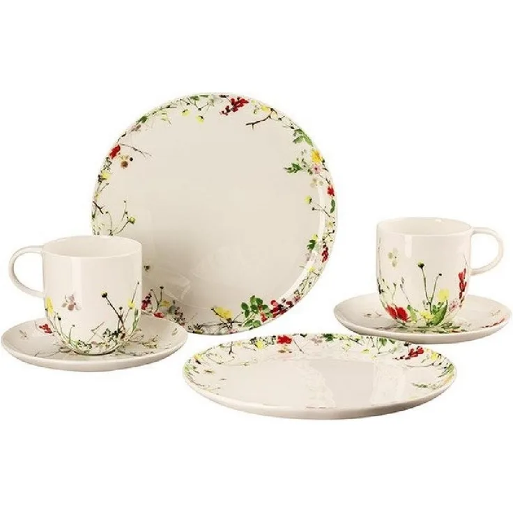 Rosenthal Brillance Fleurs Sauvages Set 6tlg mit Bechern