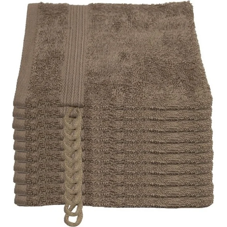 Julie Julsen Waschhandschuh 10-Waschhandschuh-Walnuss-Waschhandschuh 15 x 21 cm (10-tlg) – Bild 2