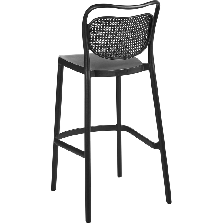 Garten-Barhocker 2er Set CELLENO Schwarz – Bild 6