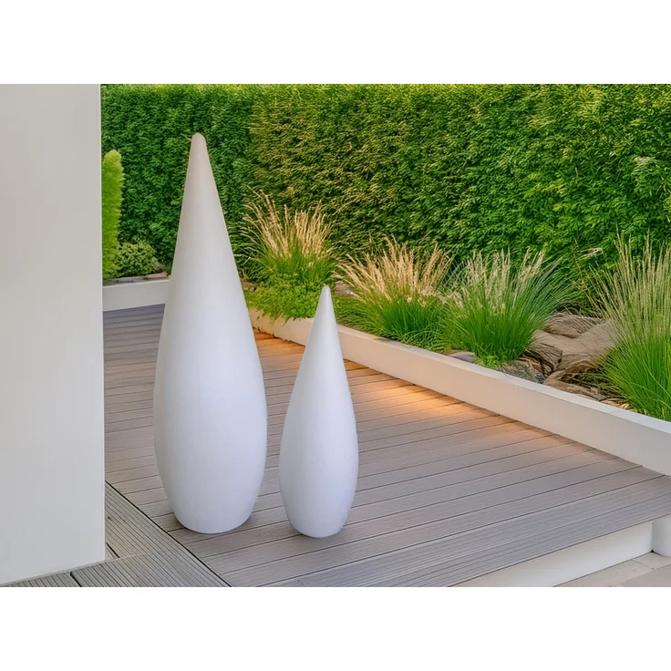 2er SET Akku Stehlampen kabellos mit Farbwechsel für Innen & Außen – Bild 6