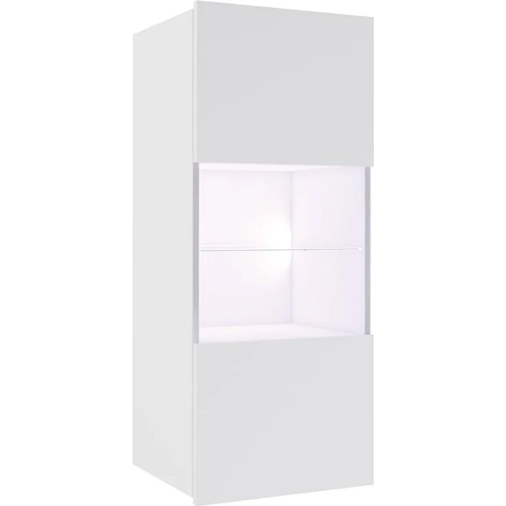 Lomadox Wohnzimmer-Set CAIRNS-132, (Mega-Spar-Set, 3-St, 3-tlg), in weiß Hochglanz, Modern, grifflos – Bild 4