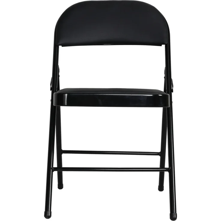 HTI-Living Gestell Schwarz 6er-Set Klappstuhl Kunstleder – Bild 2