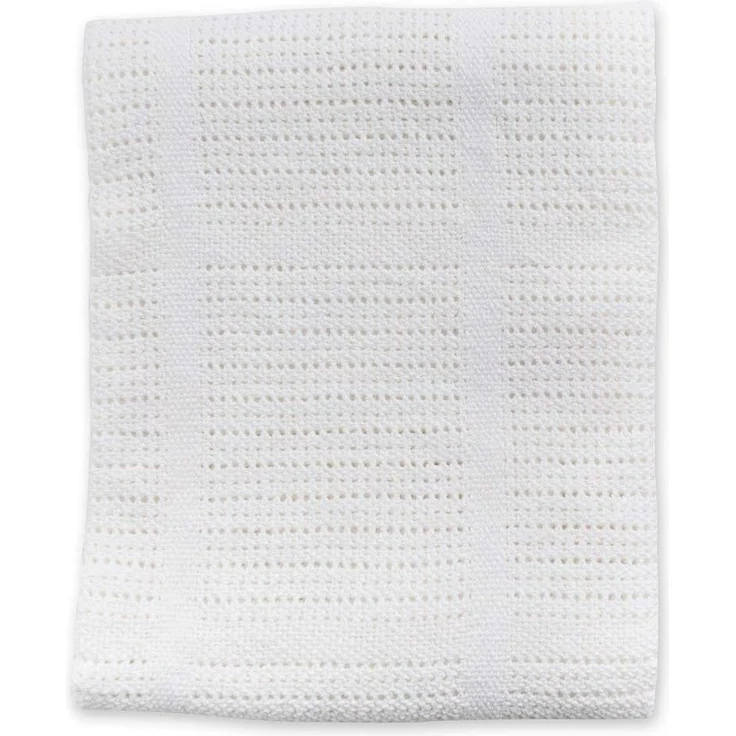 Dudu N Girlie Babydecke für Kinderbett, 100 % weiche Baumwolle, 100x150 cm, cremefarben – Bild 2