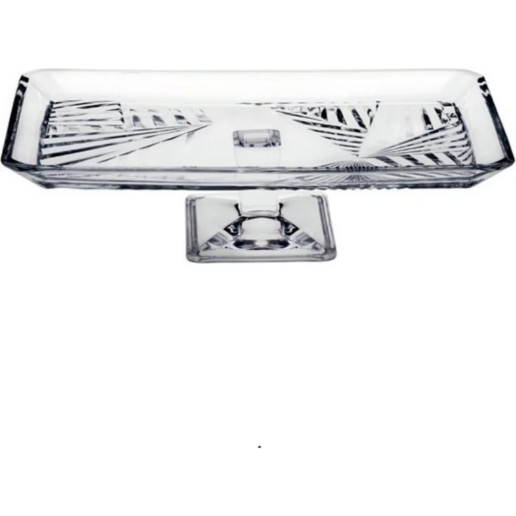 Pasabahce Madlen Glasplatte - rechteckige Servierplatte 27,5x16 cm – Bild 1