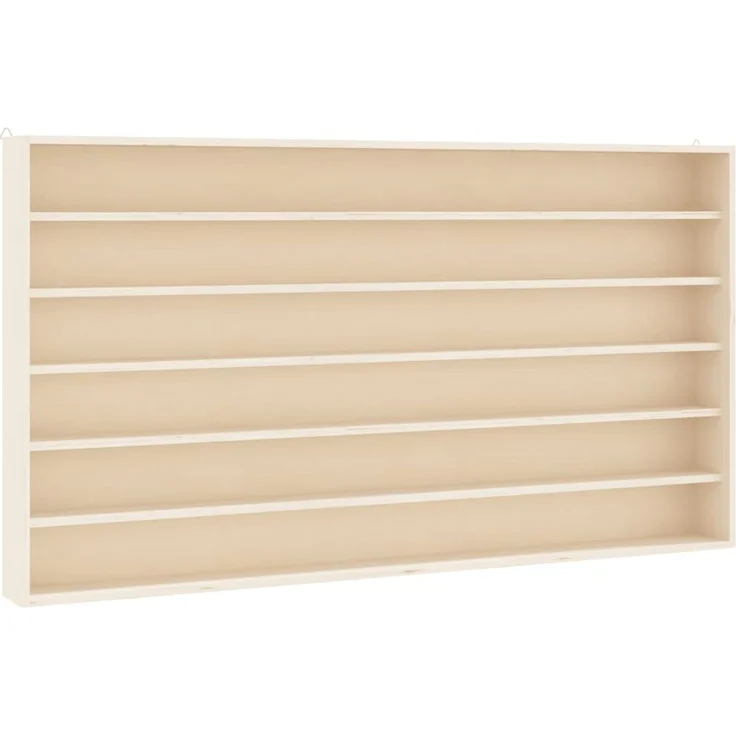 vidaXL Sammlervitrine aus Holz mit 6 Regalen 100x9x55 cm 4017384 – Bild 1