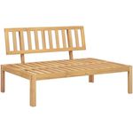 vidaXL Garten-Mittelsofa aus Paletten Massivholz Akazie 365850