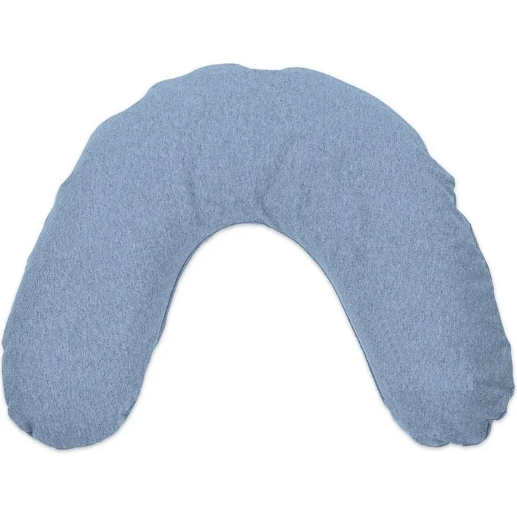 Theraline Bezug für Nackenkissen mittel Melange blau-grau Bamboo – Bild 3