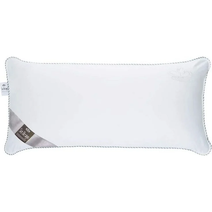 SEI Design Kopfkissen Kopfkissen Air Softfill Collection SWAN DE LUXE 40x80 Bezug 100%, Füllung: 100% Polyester Mikrofaser, Bezug: Baumwolle, Seitenschläfer, Rückenschläfer, Bauchschläfer, Schlafkissen, mit Innenkissen, Vegane Alternative zu Daunen – Bild 4