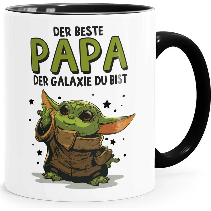MoonWorks Tasse Tasse Geschenk Papa Sprüche Geschenkidee Vatertag Lustig Motiv, Keramik – Bild 1