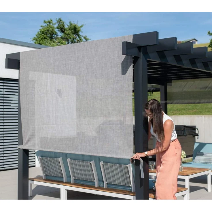 Sojag Yamba 1016 | Metall Pergola mit Sonnensegel – Bild 3