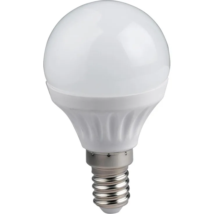 E14 LED - 5 Watt, 400 Lumen, 3000 Kelvin warmweiß, Ø4,5cm - nicht dimmbar