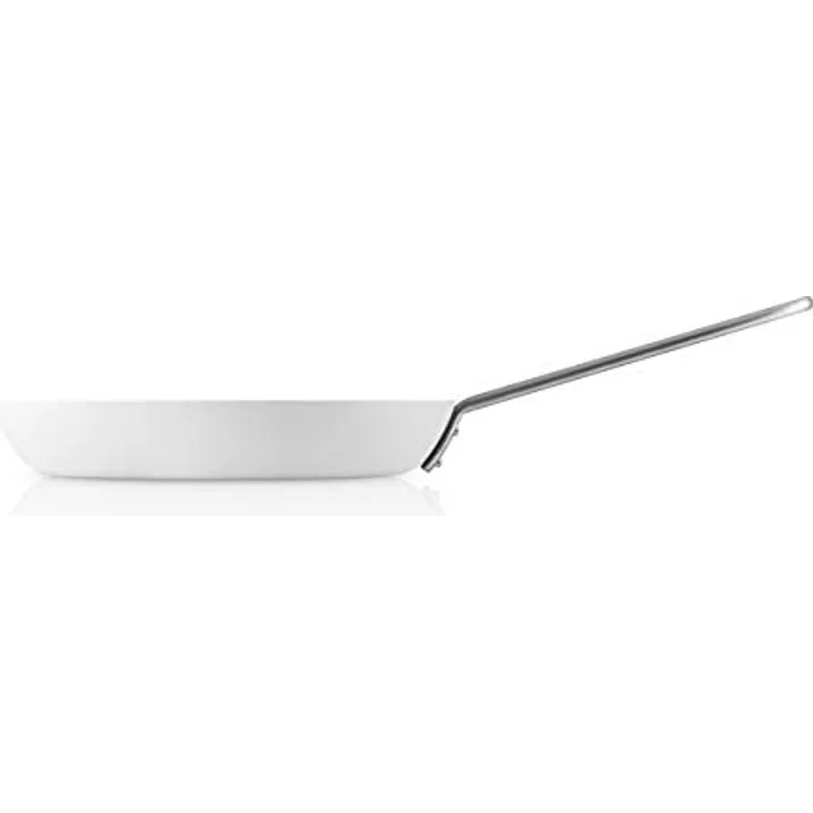 Eva Solo White Line Bratpfanne 24 cm, keramische Slip-Let®-Antihaftbeschichtung, ofenfest bis 400°C, spülmaschinenfest, weiß – Bild 2
