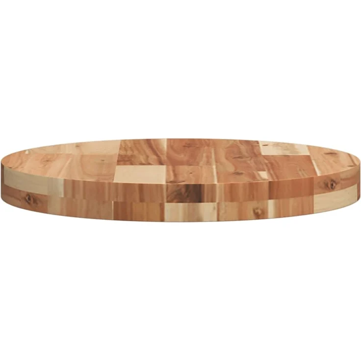 vidaXL Tischplatte Rund Ø40x4 cm Massivholz Akazie 4008700 – Bild 6