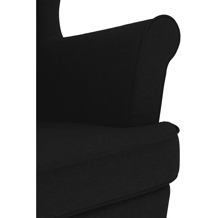 vidaXL Schaukelsessel Schwarz 74x90x102 cm Stoff 4016921 – Bild 6
