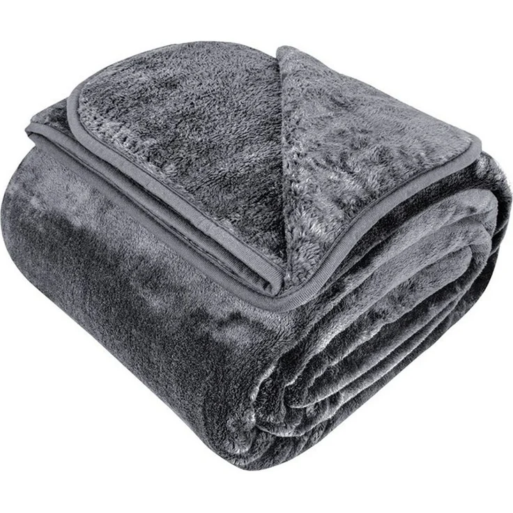 Wohndecke Cashmere-Feeling Kuscheldecke super weich & flauschig – Fleecedecke, Gräfenstayn, dicke & warme Sofadecke, Wohndecke & Tagesdecke - Überwurf Sofa, Couch – Bild 5