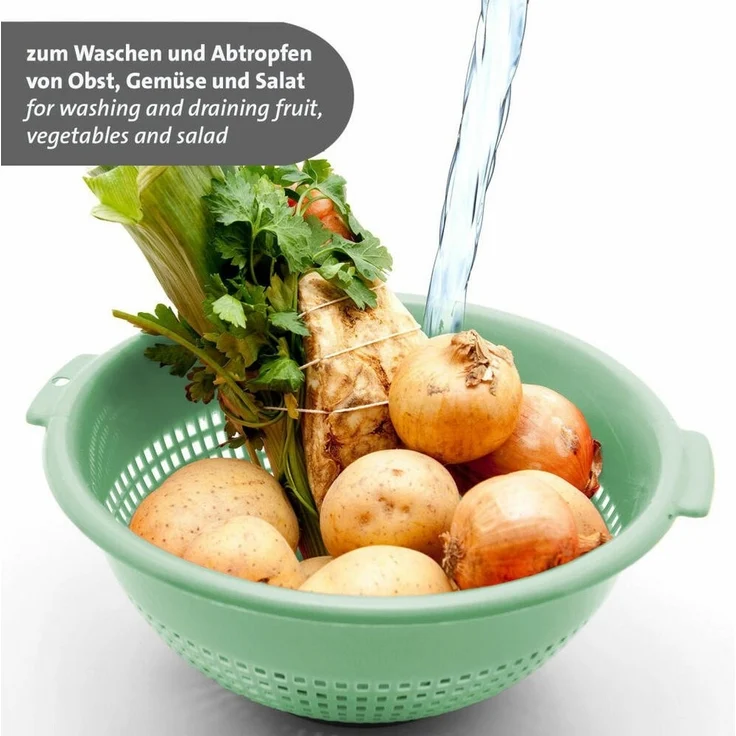 Westmark Salatseiher Ø innen 24 cm mint-grün – Bild 2