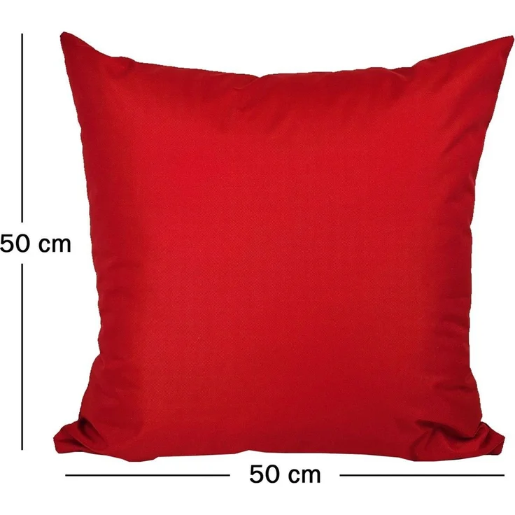 JACK Kissenbezüge 2er Set 50x50cm Outdoor Wasserfest, (2 Stück), 2x Kissenhülle, strapazierfähig, wasserabweisend, Innen & Außen – Bild 3