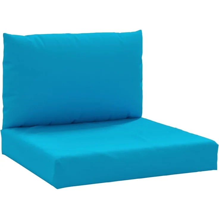 vidaXL Palettenkissen 2-tlg. Hellblau Oxford-Gewebe – Bild 1