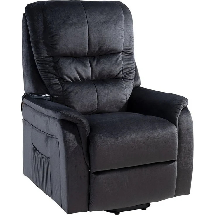 Femo Trade TV-Sessel FM-335L2, Anthrazit, Mikrofaserbezug, 2-motorig, (1 Sessel), elektrische Relaxfunktion & Aufstehhilfe, kabelgebundene Fernbedienung – Bild 5