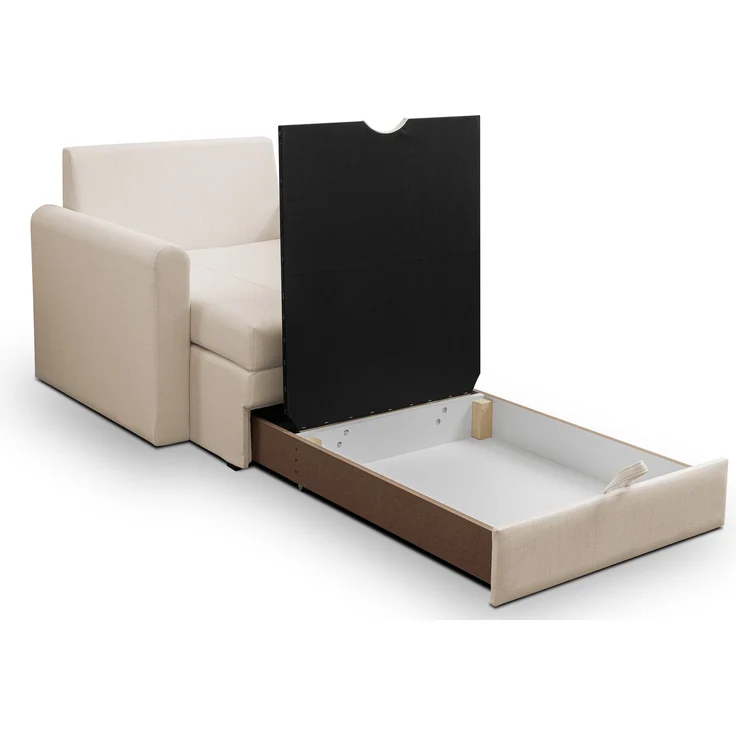 Selsey 'Dejano' Schlafsessel, hellbeige, ca. 90 x 103 x 115 cm – Bild 6