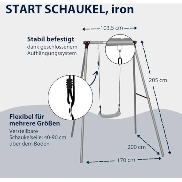 Start Schaukelgestell, iron – Bild 3