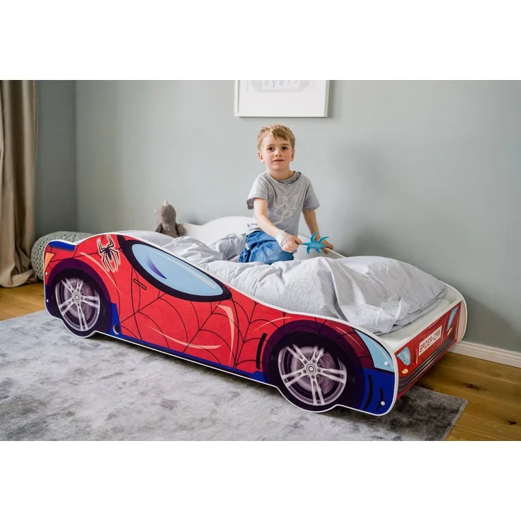 Kids Collective 'Spider' Autobett 80x160 mit Lattenrost