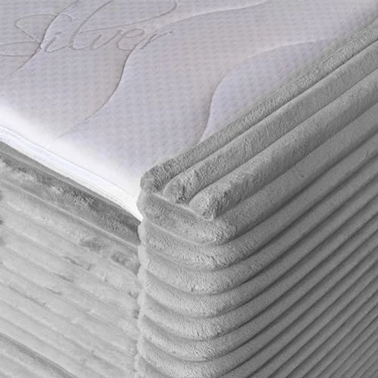 Kaiser Möbel Boxbett Trento, Ecru, Boxspringbett mit 2 Bettkästen, H3, Höhe ca. 20 cm, 140x200 cm – Bild 5