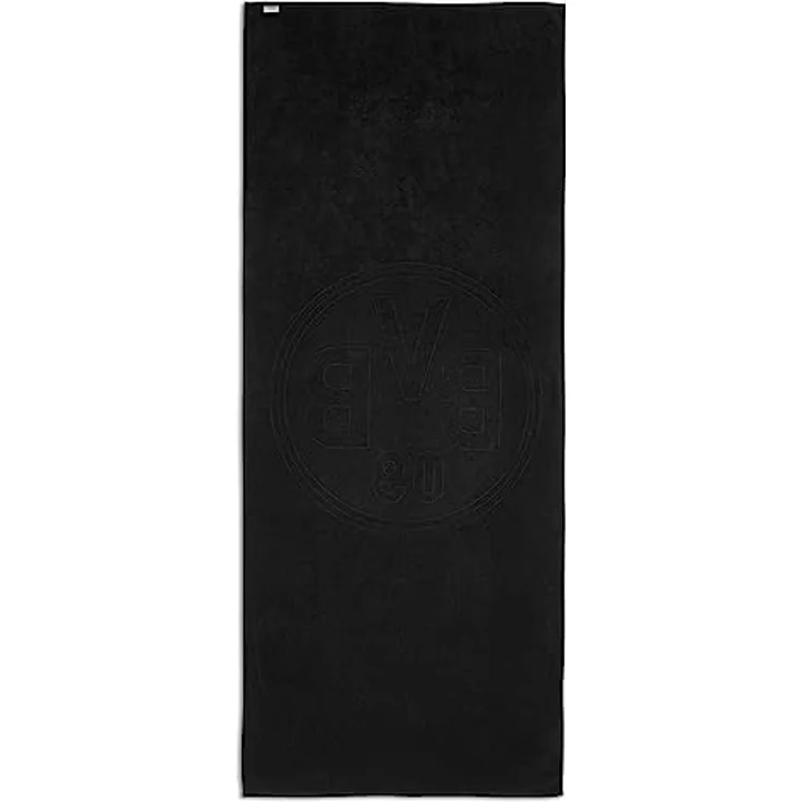 BVB Badetuch BVB Badetuch schwarz 70 x 180 cm, Baumwolle (Packung, 1-St), Schlicht und exklusiv – Bild 4