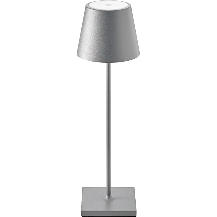 SIGOR LED Tischleuchte Akku-Tischleuchte, Dimmbar, LED fest integriert, Warmweiß