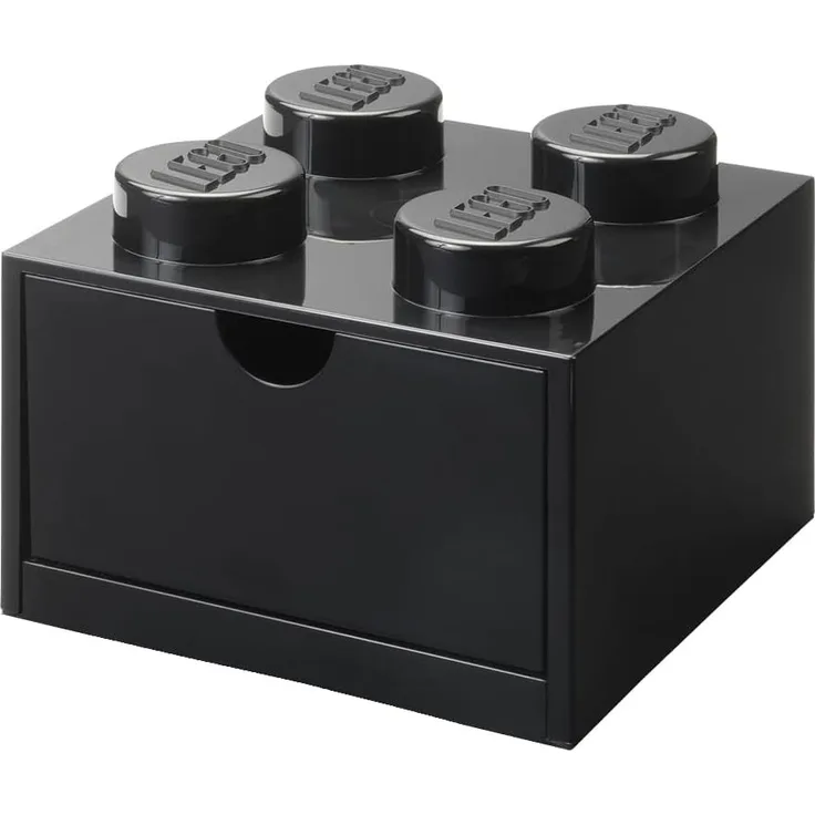 Lego Brick 4 Desk Drawer czarny