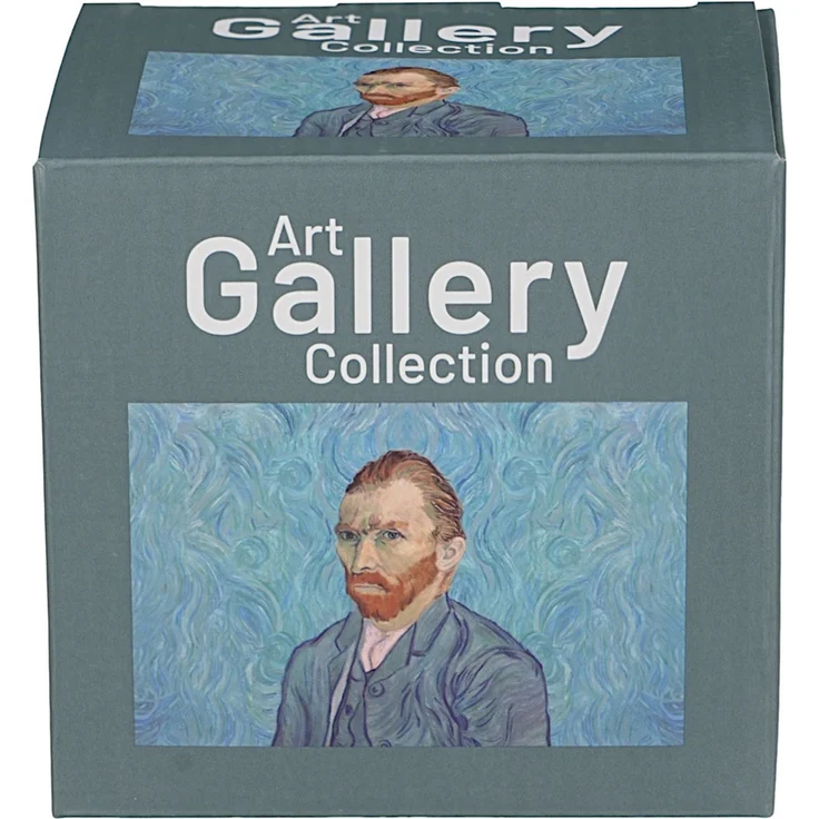 DUO ART GALLERY Fassbecher 430 ml PORTRAIT OF Van Gogh, New Bone China Porzellan – Bild 3