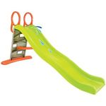 Mochtoys 11564 'Slide' Kinder- und Wasserrutsche, ca. 110 x 205 x 84 cm, ab einem Jahr, bis 50 kg belastbar, grün/orange/grau